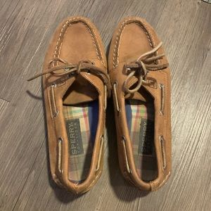 Leather Sperry Topsiders